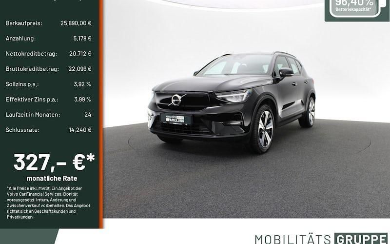 Gebraucht Volvo EX40 Core 175 kW (238 PS) 2022 Schwarz SUV
