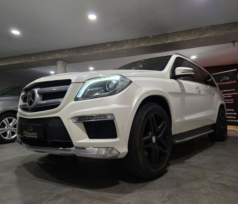 Weiß Gebraucht 2013 Mercedes GL500 AMG line SUV | 35.899 € (Teuer) - Bild 1/4
