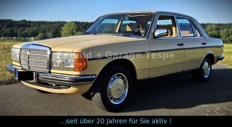 Gelb Gebraucht 1981 Mercedes E280 Limousine | 11.900 € - Bild 1/4