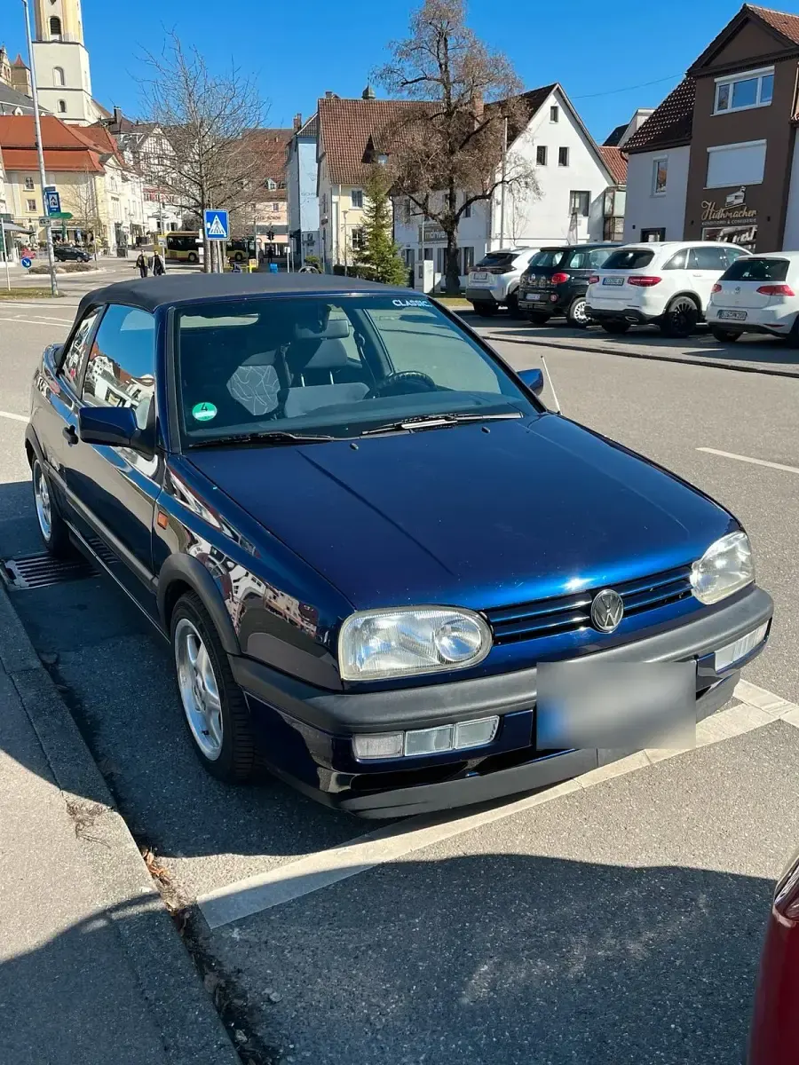 Gebraucht VW Golf Cabriolet 90 PS (66 kW) 1994 Blau Cabrio