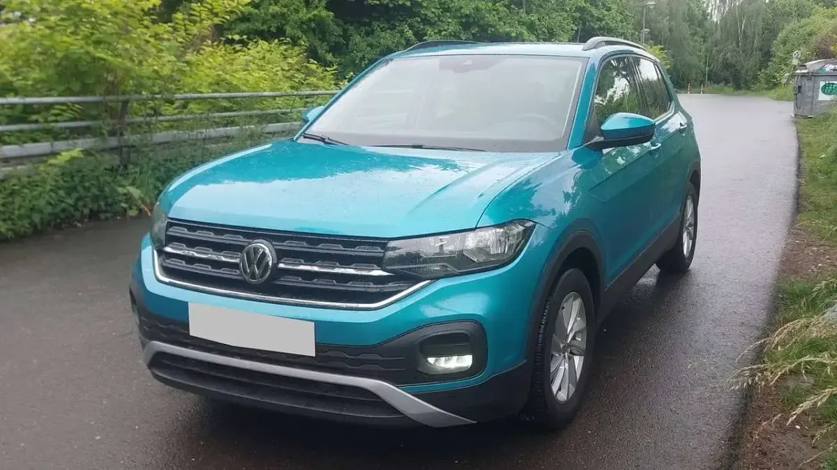 Gebraucht VW T-Cross Life 95 PS (69 kW) 2019 Blau SUV