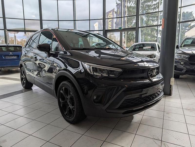Gebraucht Opel Crossland GS Line 110 PS (80 kW) 2023 Schwarz (diamant schwarz / karbon schwarz) SUV