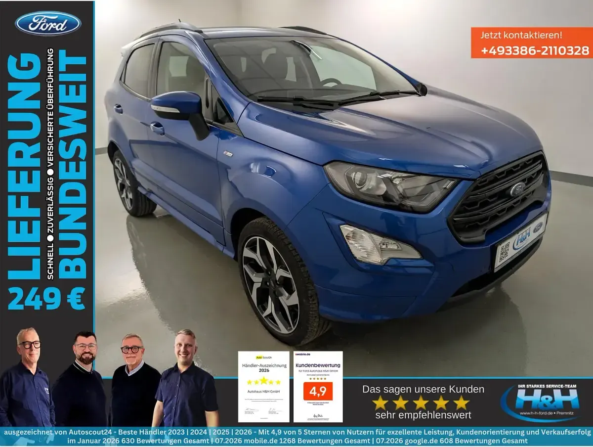 Gebraucht Ford Ecosport ST-Line 140 PS (102 kW) 2018 SUV