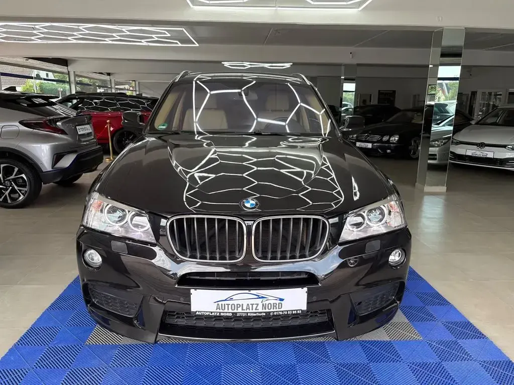 Gebraucht BMW X3 184 PS (135 kW) 2012 Schwarz SUV