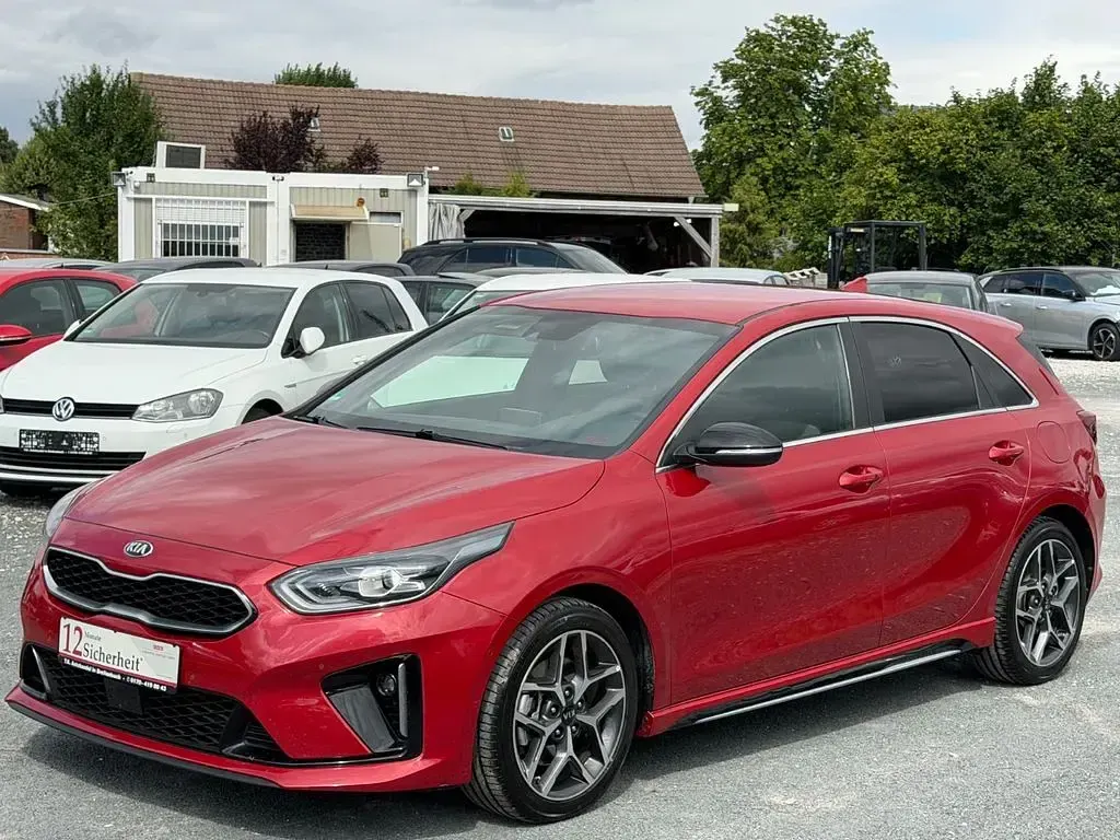 Gebraucht Kia Ceed GT GT-Line 136 PS (100 kW) 2019 Rot Limousine