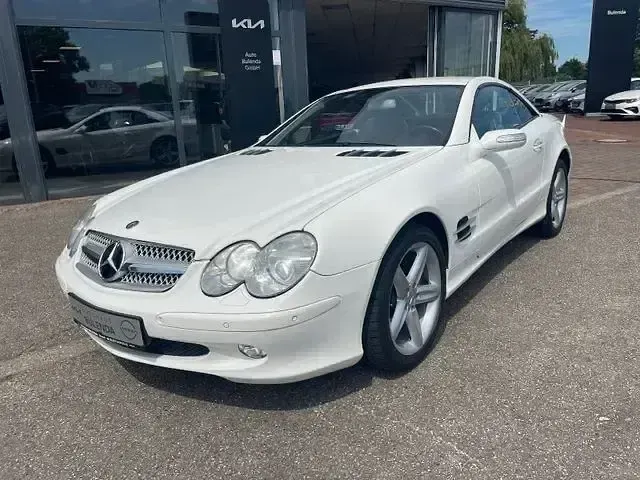 Gebraucht Mercedes SL500 306 PS (225 kW) 2005 Alabasterweiss  unilack Cabrio