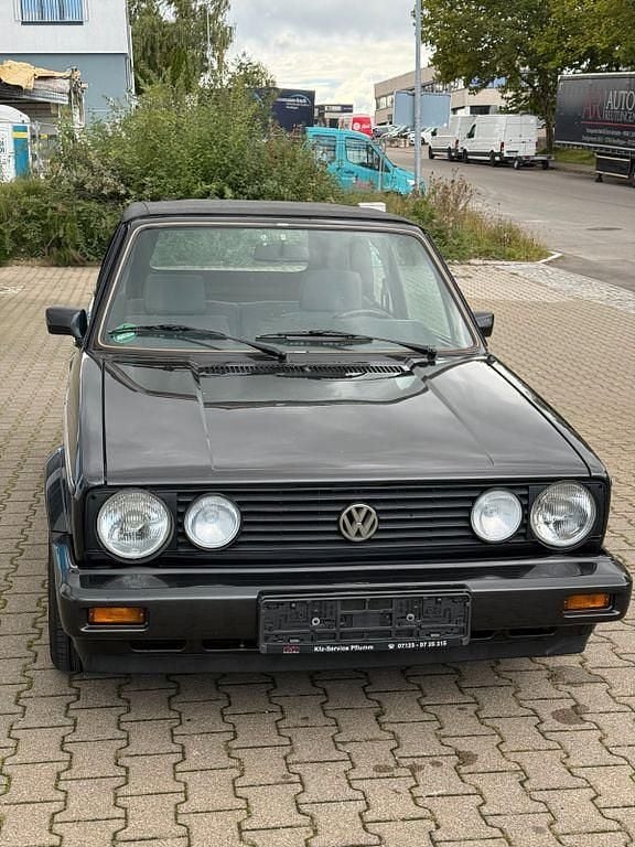 Gebraucht VW Golf Cabriolet Karmann 95 PS (69 kW) 1984 Schwarz Cabrio