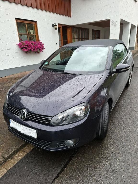 Violet Gebraucht 2011 VW Golf Cabriolet Cabrio | 9.990 € (Fairer Preis) - Bild 1/4