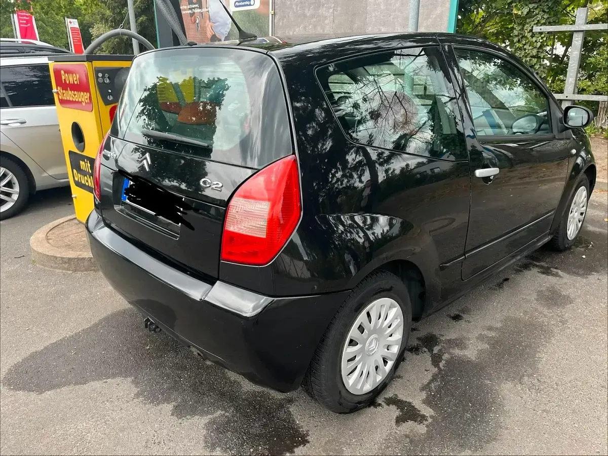 Gebraucht Citroën C2 63 PS (46 kW) 2005 Schwarz Kleinwagen
