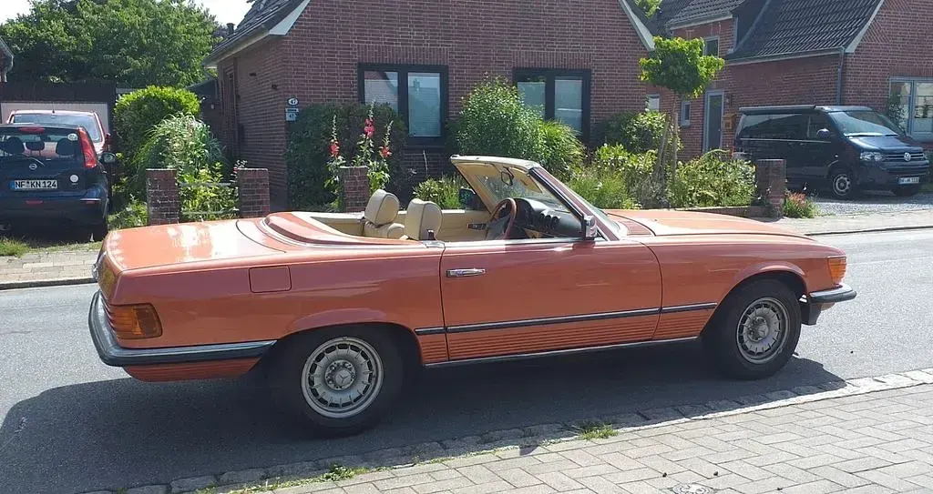 Gebraucht Mercedes SL280 185 PS (136 kW) 1980 Orange Cabrio
