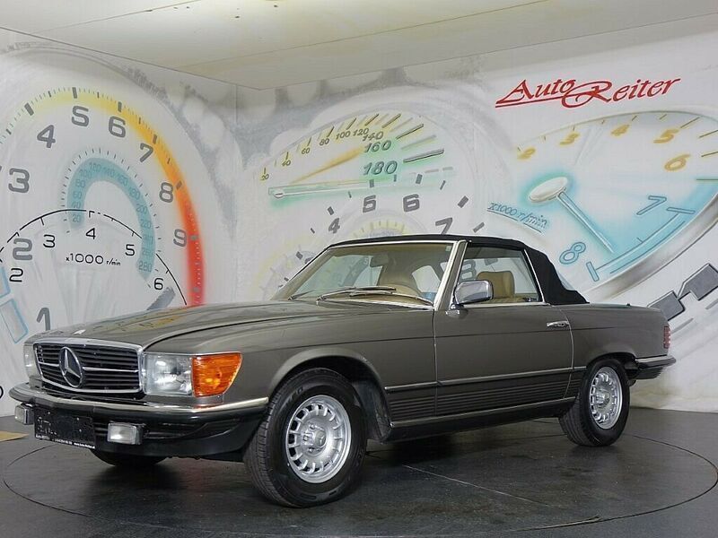 Gebraucht Mercedes SL380 204 PS (150 kW) 1983 Grau Cabrio