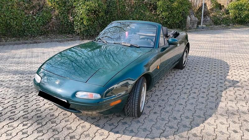 Gebraucht Mazda MX5 90 PS (66 kW) 1997 Grün Cabrio