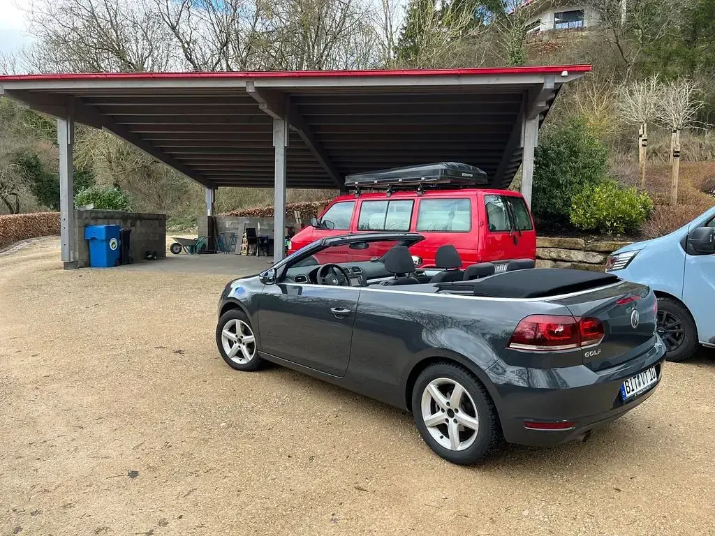Gebraucht VW Golf Cabriolet 105 PS (77 kW) 2015 Grau Cabrio