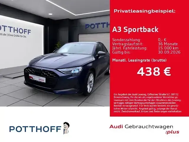 Gebraucht Audi A3 Advanced 150 PS (110 kW) 2025 Limousine