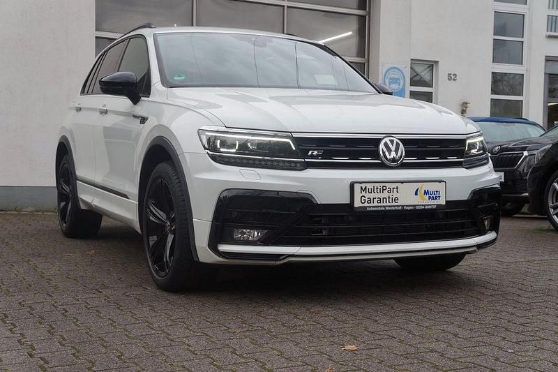 Oryxweiss Gebraucht 2020 VW Tiguan Highline SUV | 29.990 € (Fairer Preis) - Bild 1/4