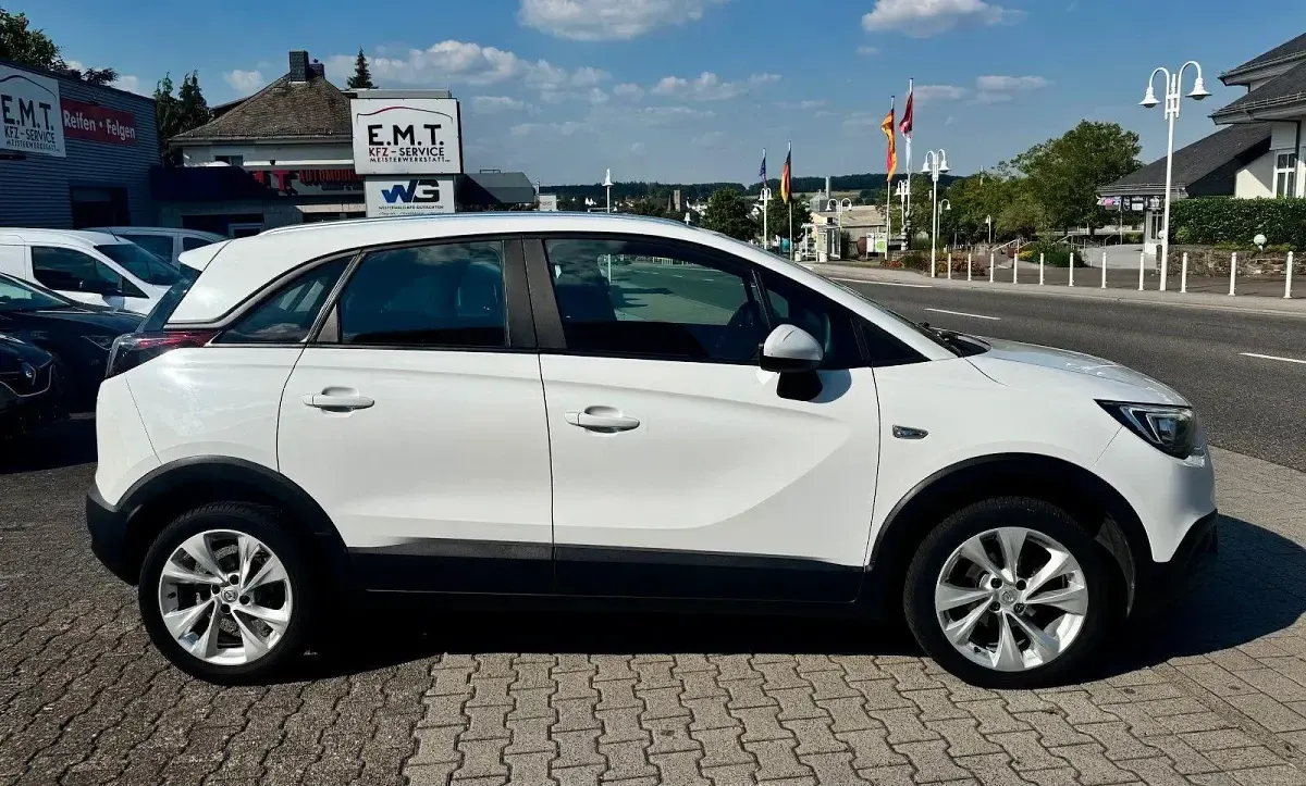 Gebraucht Opel Crossland Edition 102 PS (75 kW) 2019 Weiß SUV