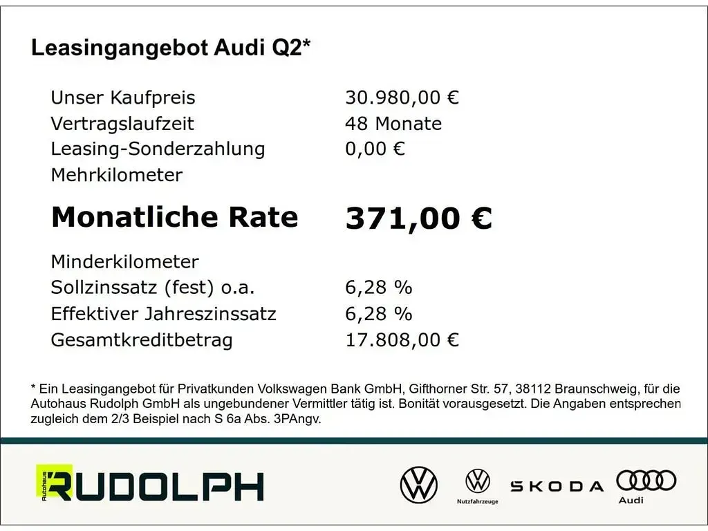 Gebraucht Audi Q2 Advanced Plus 150 PS (110 kW) 2025 Manhattangrau metallic SUV