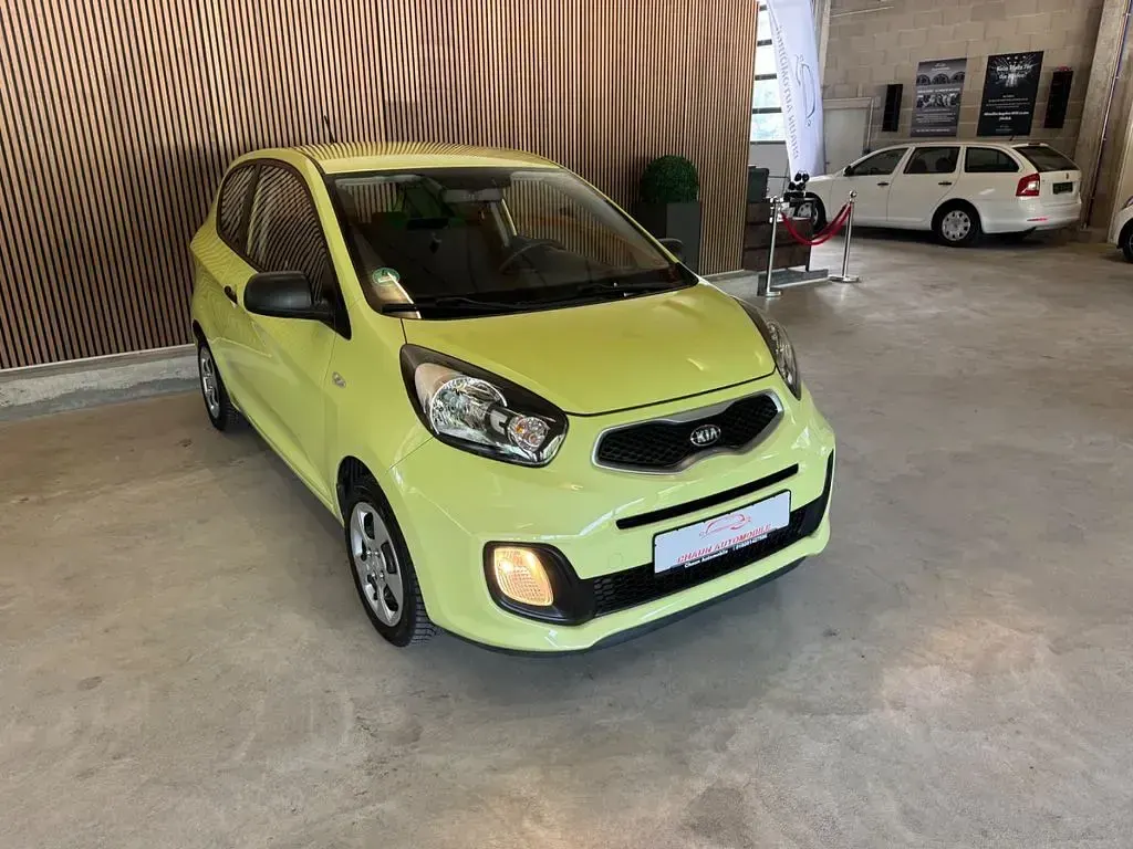 Gebraucht Kia Picanto 69 PS (50 kW) 2013 Grün Kleinwagen