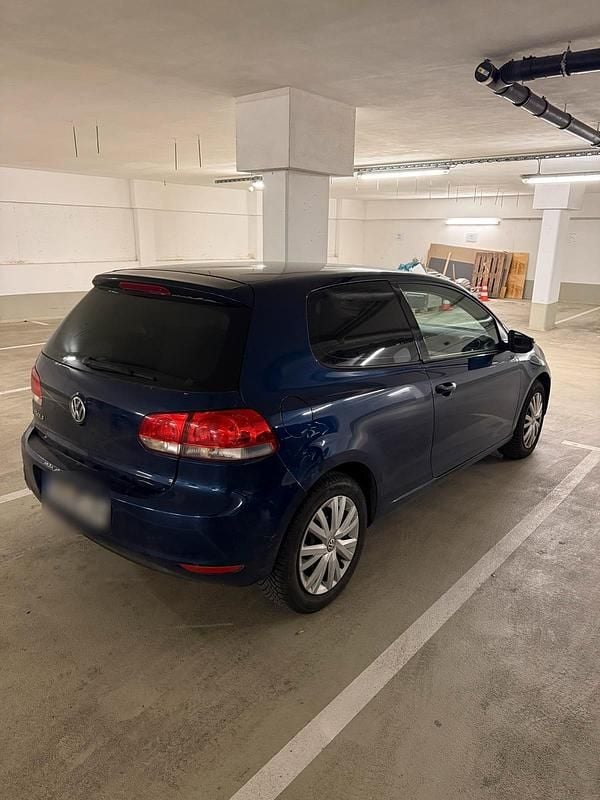 Gebraucht VW Golf 2009 Blau Coupé
