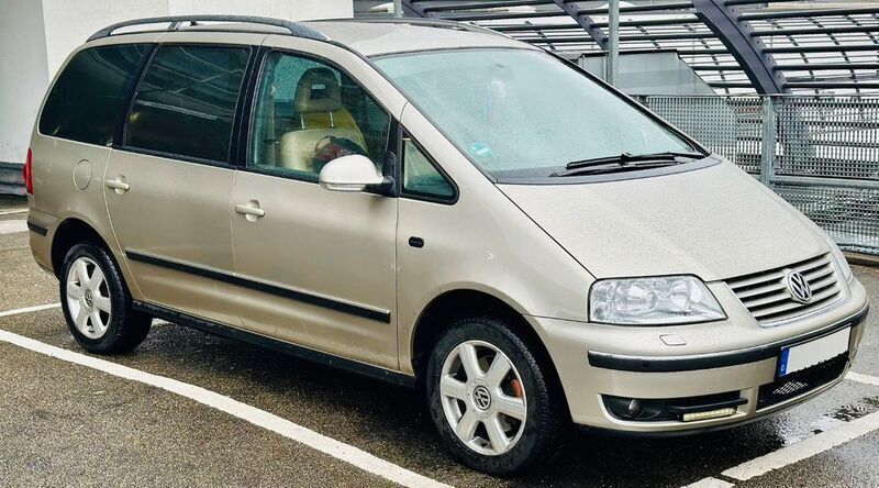 Gold Gebraucht 2008 VW Sharan Highline Van / Kleinbus | 2.300 € (Superpreis) - Bild 1/4