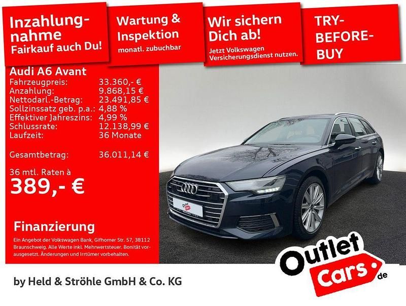 Gebraucht Audi A6 Design 231 PS (169 kW) 2021 5u firmamentblau metallic Kombi