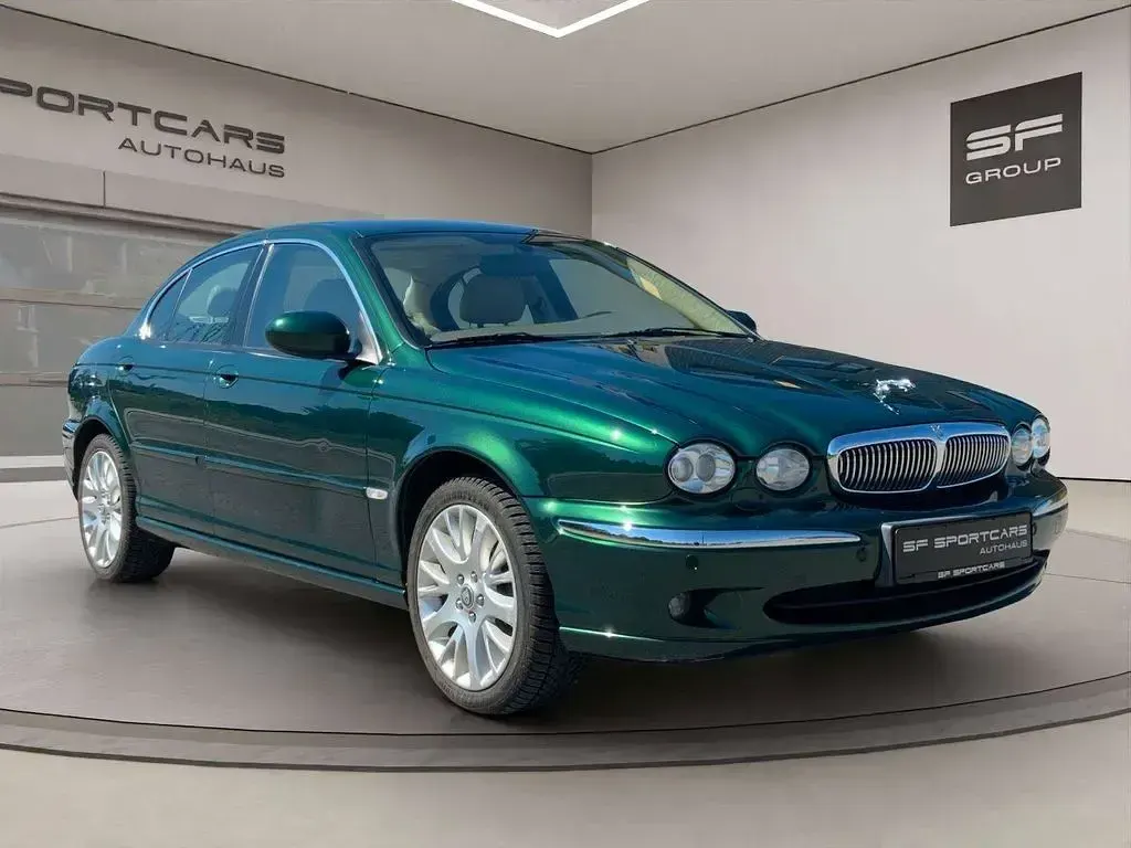 Gebraucht Jaguar X-type Executive 196 PS (144 kW) 2003 Grün Limousine