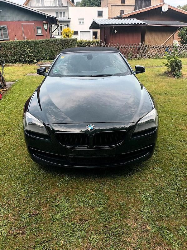 Schwarz Gebraucht 2014 BMW 640 Cabriolet Cabrio | 16.500 € - Bild 1/4