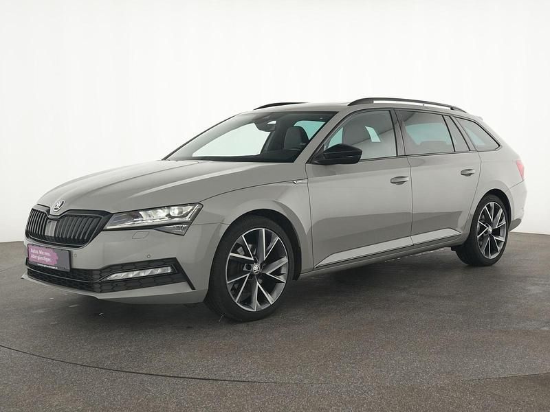 Steel grau Gebraucht 2020 Skoda Superb SportLine Limousine | 23.955 € (Guter Preis) - Bild 1/2
