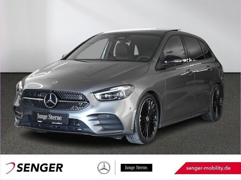 Grau Gebraucht 2024 Mercedes B180 AMG line Van / Kleinbus | 36.290 € (Teuer) - Bild 1/4