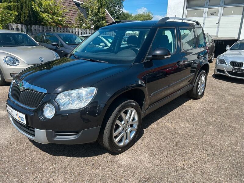 Schwarz Gebraucht 2010 Skoda Yeti Experience SUV | 7.950 € (Etwas zu teuer) - Bild 1/4