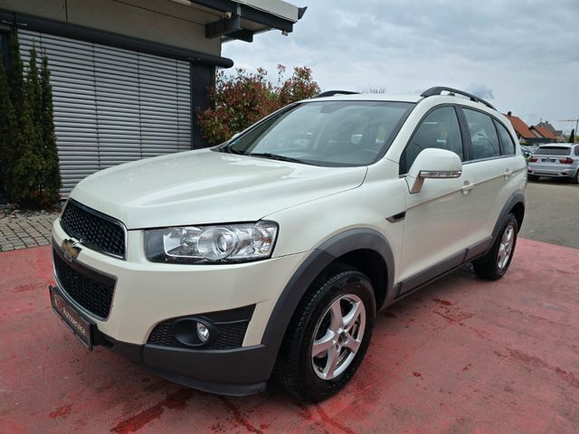 Kristallweiss/white pearl Gebraucht 2013 Chevrolet Captiva LT SUV | 6.499 € (Guter Preis) - Bild 1/4