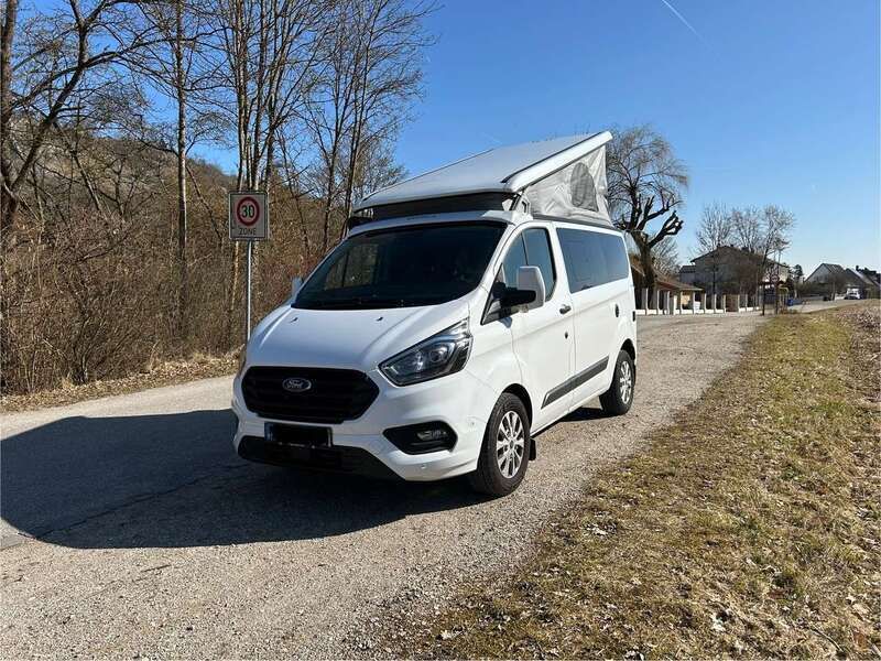Weiß Gebraucht 2022 Ford Transit Custom Nugget Kombi | 47.500 € (Fairer Preis) - Bild 1/4