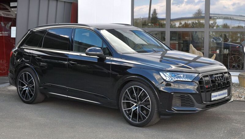 Schwarz Gebraucht 2021 Audi SQ7 Sport SUV | 79.900 € - Bild 1/4