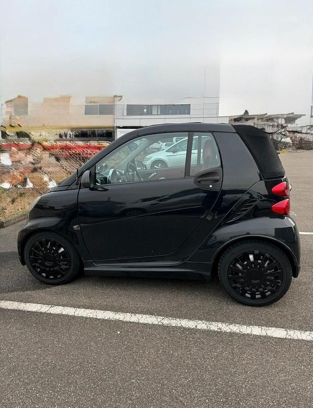 Schwarz Gebraucht 2008 Smart ForTwo Cabrio Brabus Cabrio | 8.900 € - Bild 1/4