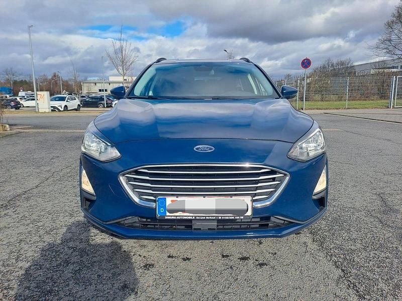 Gebraucht Ford Focus Trend 120 PS (88 kW) 2021 Blau Kombi