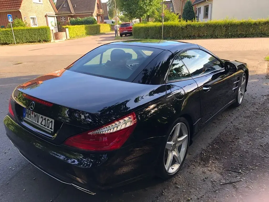 Gebraucht Mercedes SL400 333 PS (244 kW) 2014 Schwarz Cabrio