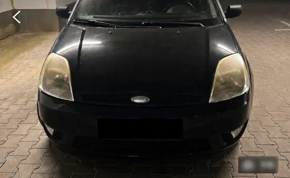 Gebraucht Ford Fiesta 60 PS (44 kW) 2004 Schwarz Kleinwagen