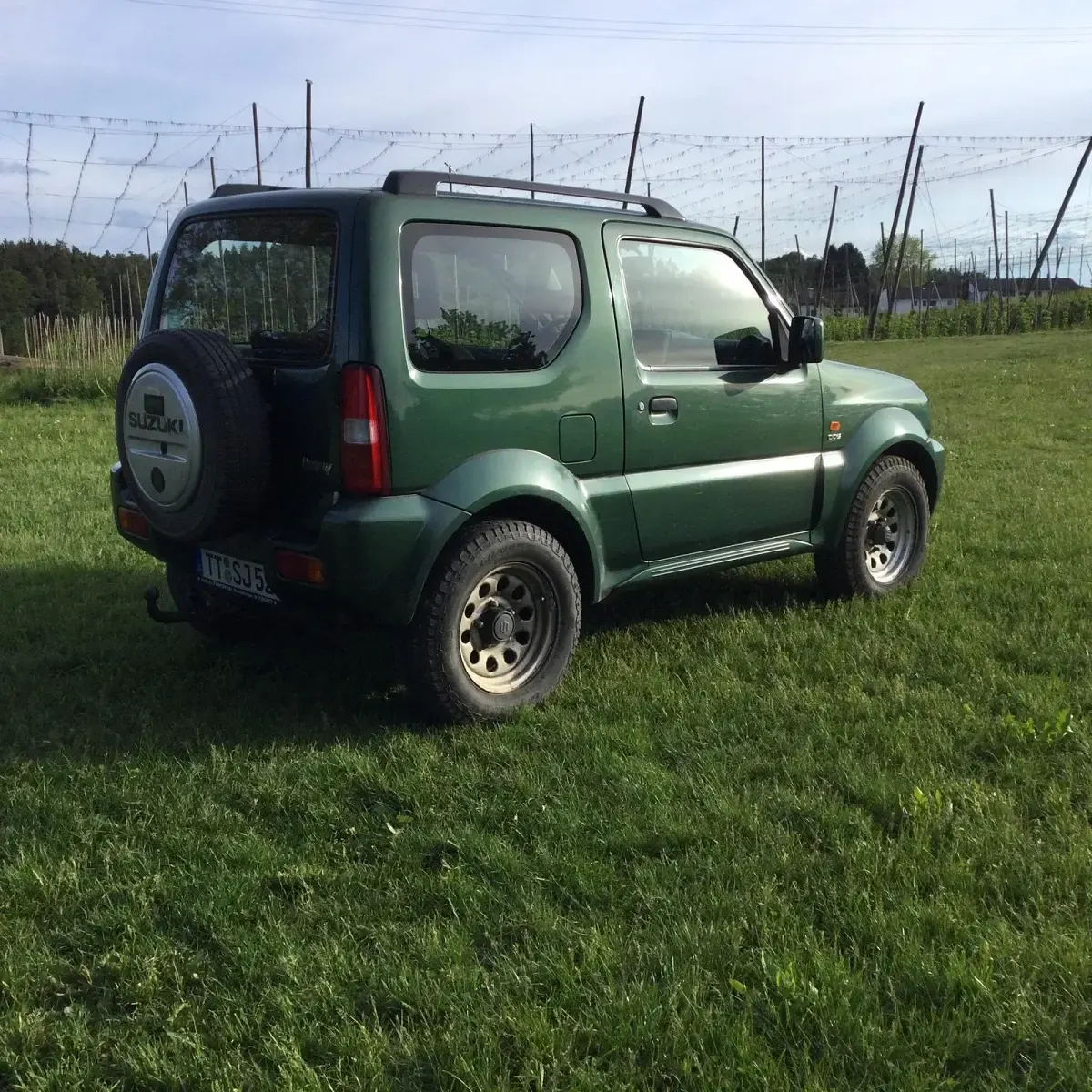 Gebraucht Suzuki Jimny 86 PS (63 kW) 2009 Grün SUV