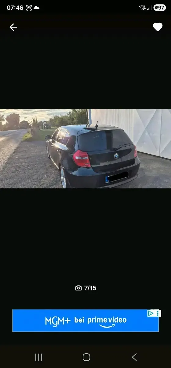 Gebraucht BMW 118 143 PS (105 kW) 2011 Schwarz Kleinwagen