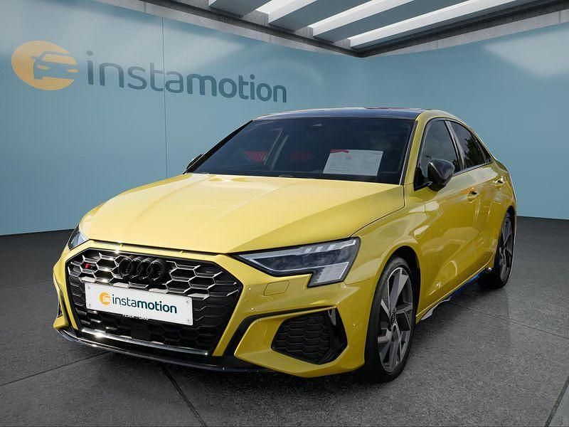 Gelb Gebraucht 2022 Audi S3 Limousine | 40.749 € (Teuer) - Bild 1/4