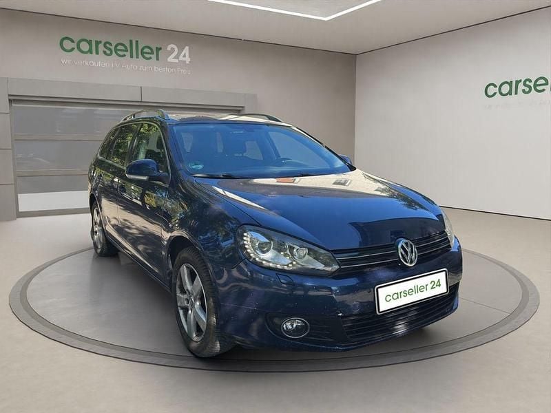 Blau Gebraucht 2012 VW Golf VI Comfortline Kombi | 4.999 € (Superpreis) - Bild 1/4