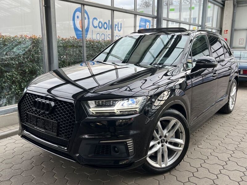 Orcaschwarz metallic Gebraucht 2017 Audi Q7 S-Line SUV | 33.900 € (Fairer Preis) - Bild 1/4
