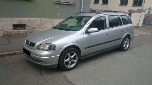 Gebraucht Opel Astra 137 PS (100 kW) 2002 Silber Kombi