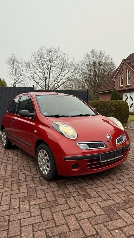 Gebraucht Nissan Micra 65 PS (47 kW) 2008 Rot Kleinwagen
