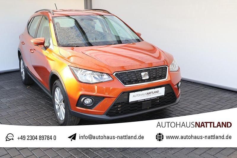 Eclipse orange Gebraucht 2018 Seat Arona Style SUV | 12.950 € (Fairer Preis) - Bild 1/4