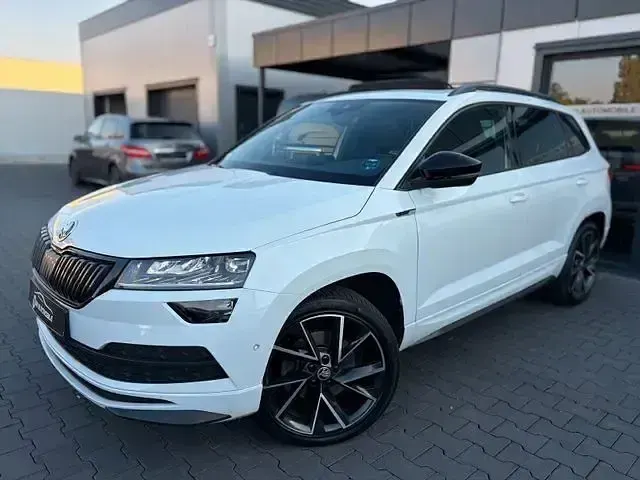 Gebraucht Skoda Karoq SportLine 190 PS (139 kW) 2019 Weiß SUV
