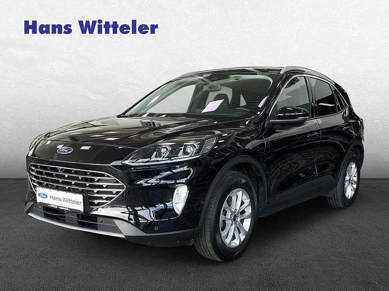 Obsidianschwarz metallic Gebraucht 2021 Ford Kuga Titanium X SUV | 23.470 € (Fairer Preis) - Bild 1/4