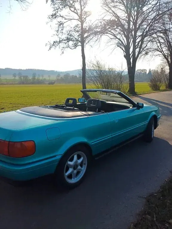 Gebraucht Audi Cabriolet Design 150 PS (110 kW) 1995 Grün Cabrio