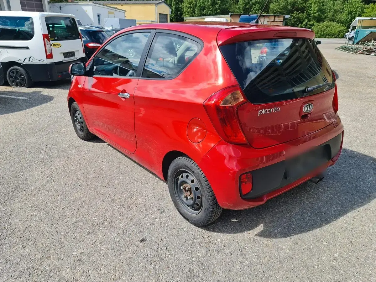 Gebraucht Kia Picanto 69 PS (50 kW) 2012 Orange Kleinwagen