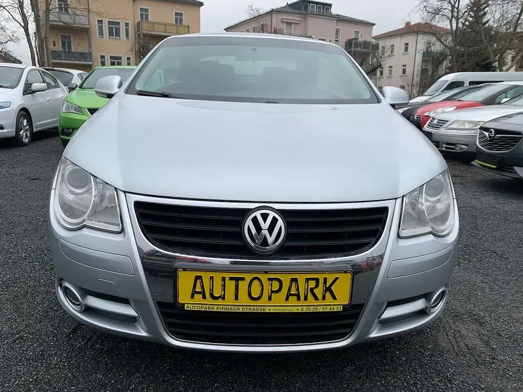 Brugt VW Eos 150 HK (110 kW) 2007 Sølv Cabriolet